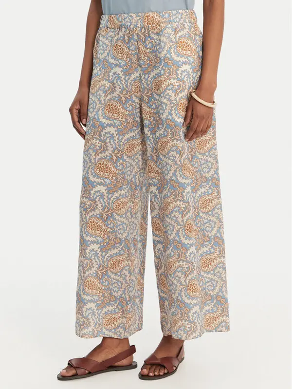 Weekend Max Mara Weekend Max Mara Kulot Nirvana 2615131132 Svijetloplava Loose Fit