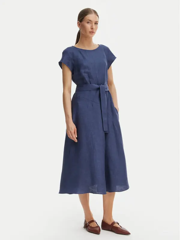 Weekend Max Mara Weekend Max Mara Ljetna haljina Esordio 2615221052 Tamnoplava Regular Fit