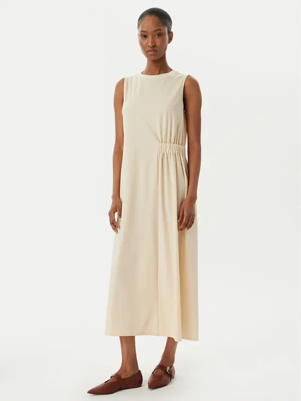 Weekend Max Mara Weekend Max Mara Ljetna haljina Tenebre 2515621032 Écru Regular Fit