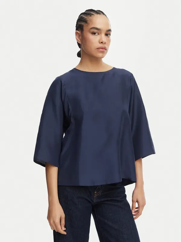 Weekend Max Mara Weekend Max Mara Majica Fastoso 2615941032 Tamnoplava Relaxed Fit