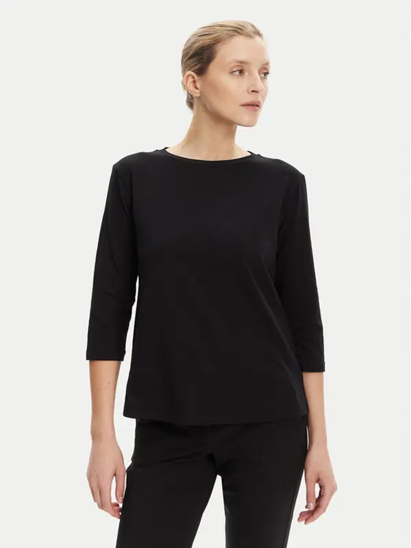 Weekend Max Mara Weekend Max Mara Majica Multia 2525946031 Crna Regular Fit
