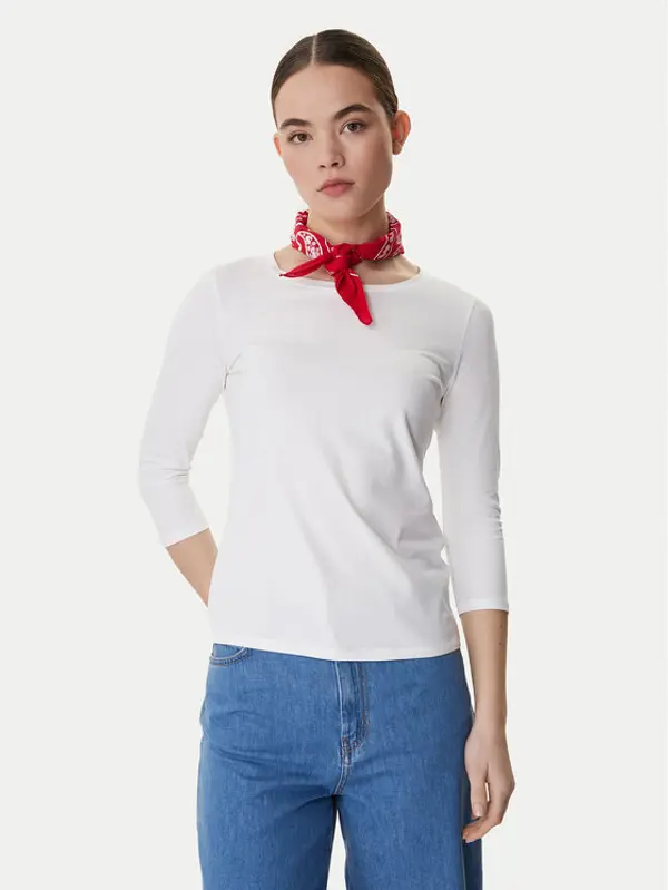 Weekend Max Mara Weekend Max Mara Majica Multia 2615971011 Bijela Regular Fit