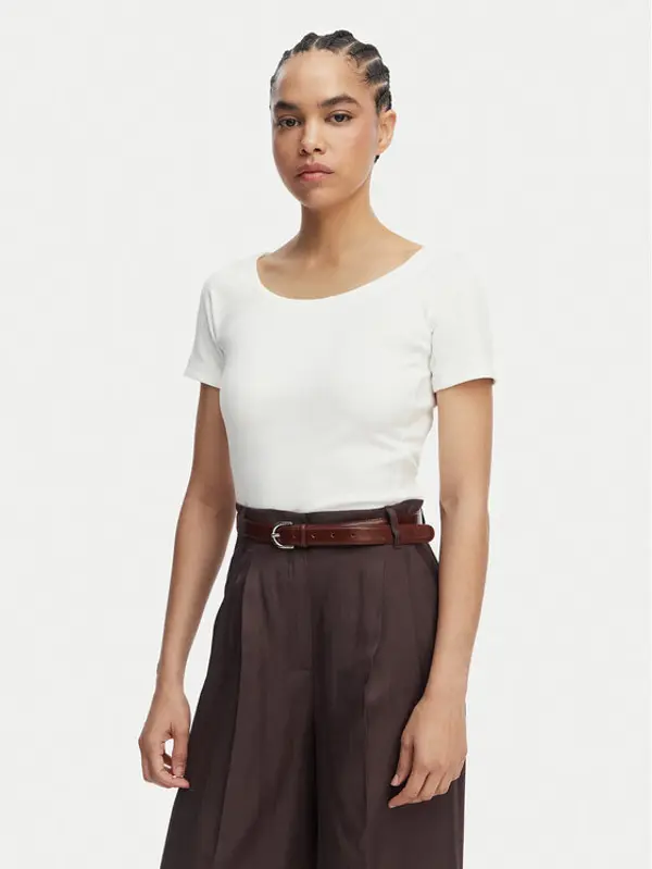 Weekend Max Mara Weekend Max Mara Majica Multig 2615941122 Bijela Regular Fit