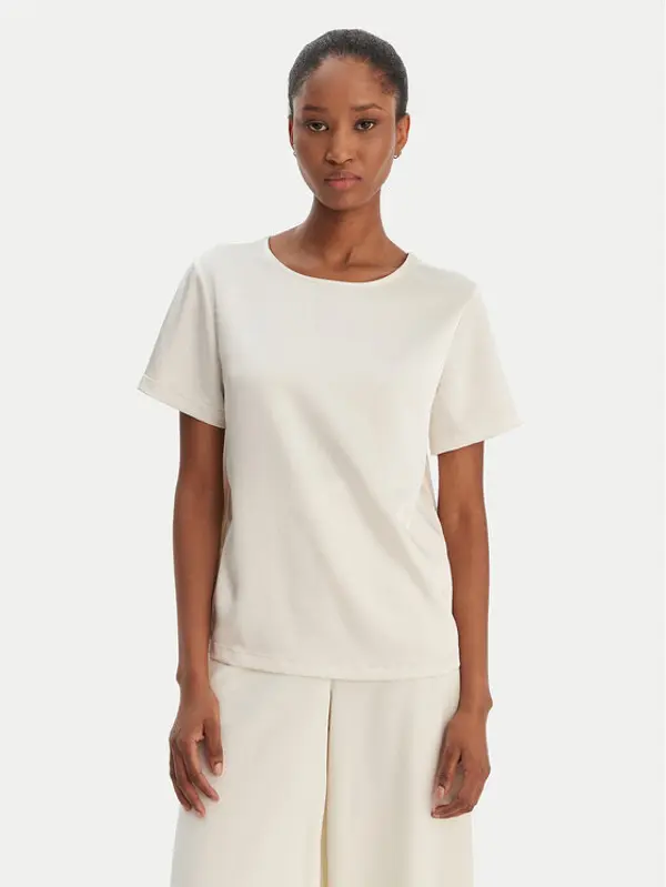 Weekend Max Mara Weekend Max Mara Majica Zona 2615941011 Écru Relaxed Fit