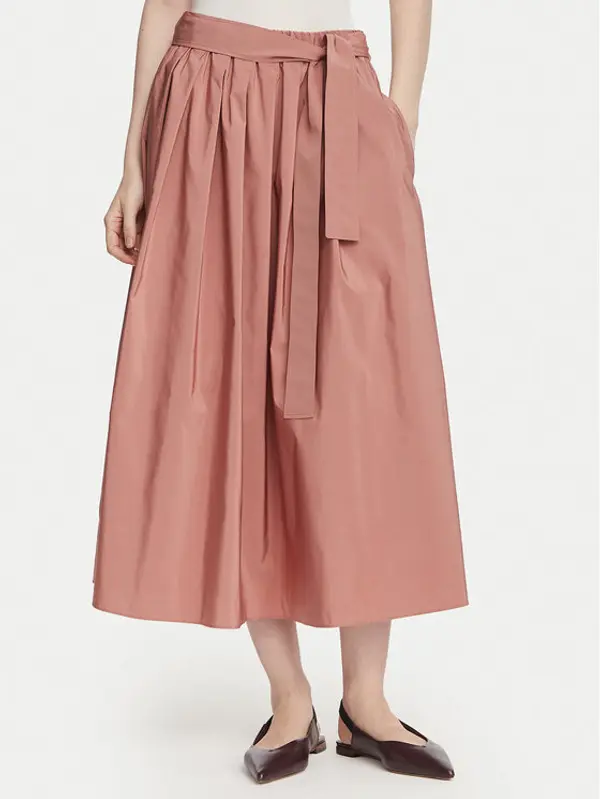 Weekend Max Mara Weekend Max Mara Midi suknja Alpaca 2625106041 Smeđa Regular Fit