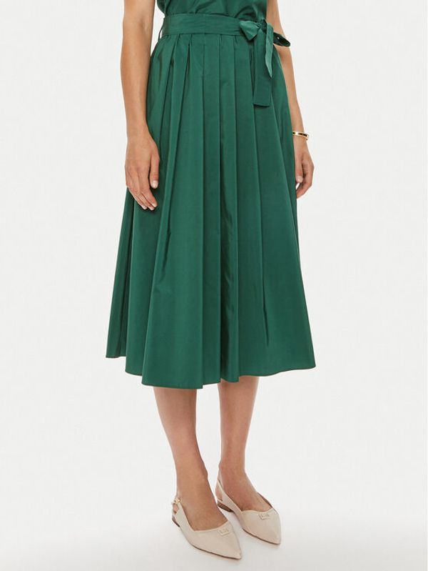 Weekend Max Mara Weekend Max Mara Midi suknja Zarda 2425106051 Zelena Regular Fit