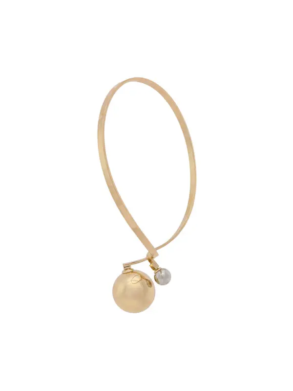 Weekend Max Mara Weekend Max Mara Ogrlica 2615751054650 Zlatna