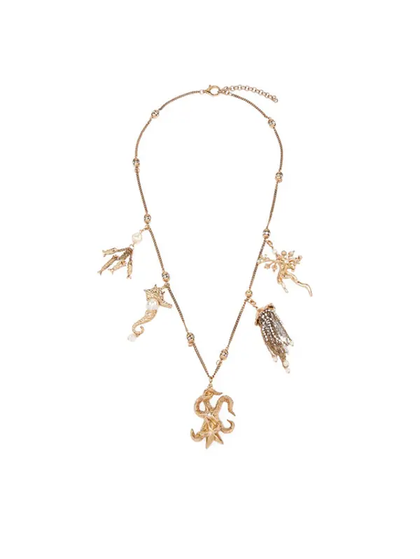 Weekend Max Mara Weekend Max Mara Ogrlica 2615751075650 Zlatna