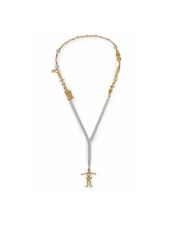 Weekend Max Mara Weekend Max Mara Ogrlica 2615751124650 Zlatna
