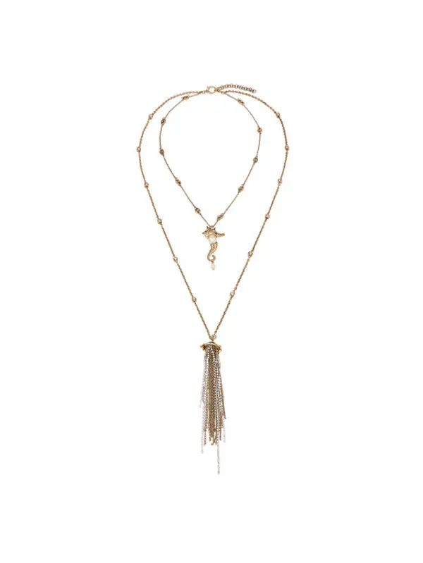Weekend Max Mara Weekend Max Mara Ogrlica Radente 2615751085650 Zlatna
