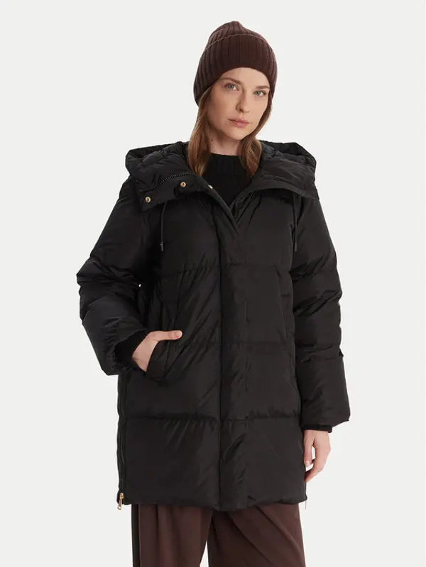 Weekend Max Mara Weekend Max Mara Pernata jakna Newbembo 2525496072 Crna Relaxed Fit
