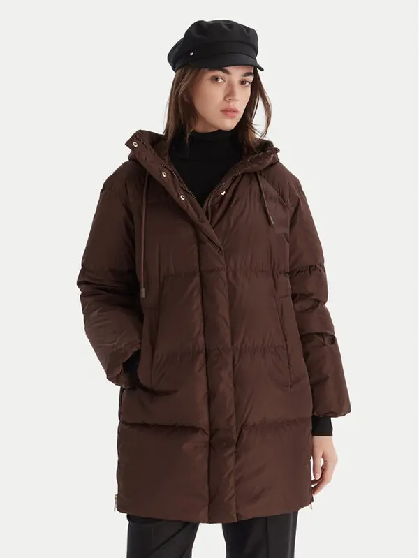 Weekend Max Mara Weekend Max Mara Pernata jakna Newbembo 2525496072 Tamnocrvena Relaxed Fit