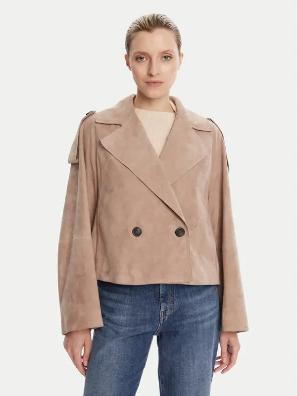 Weekend Max Mara Weekend Max Mara Prijelazna jakna Maga 2525446061 Smeđa Regular Fit