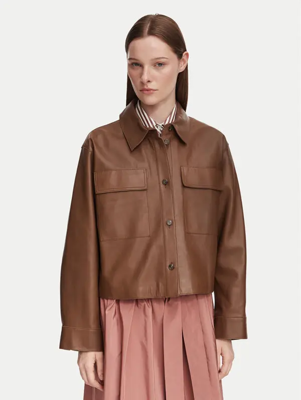 Weekend Max Mara Weekend Max Mara Prijelazna jakna Piovra 2625446021 Smeđa Regular Fit