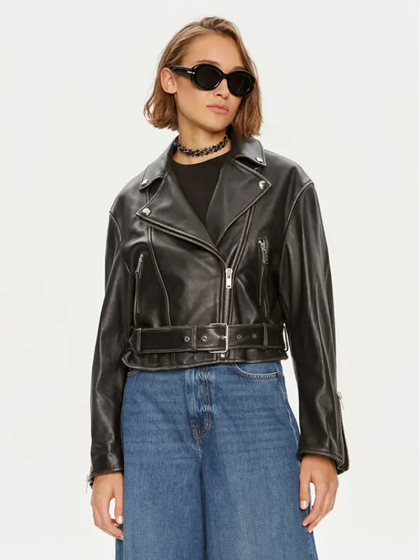 Weekend Max Mara Weekend Max Mara Prijelazna jakna Saletta 2425446041 Crna Standard Fit