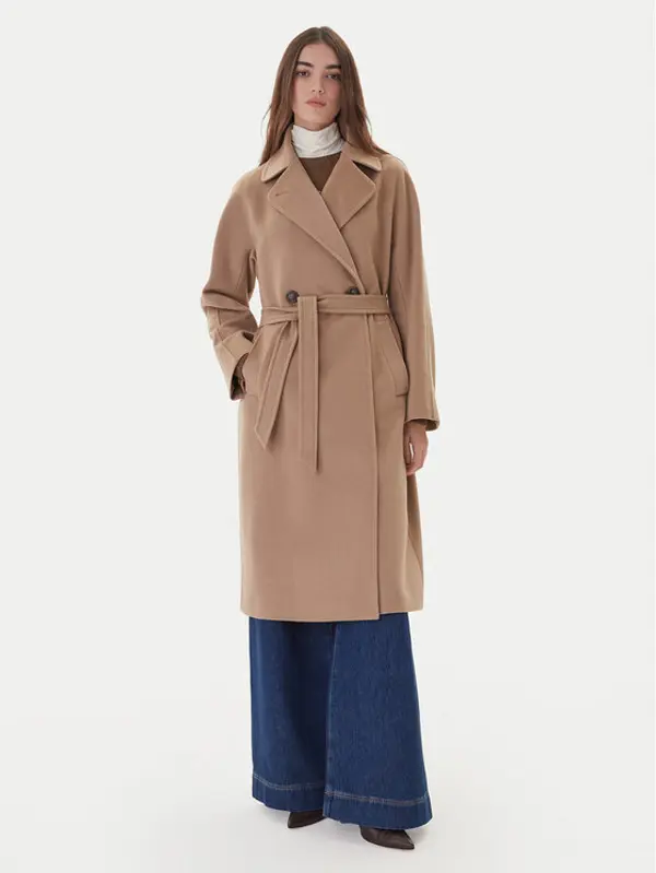 Weekend Max Mara Weekend Max Mara Prijelazni kaput Cascia 2525016072 Bež Regular Fit