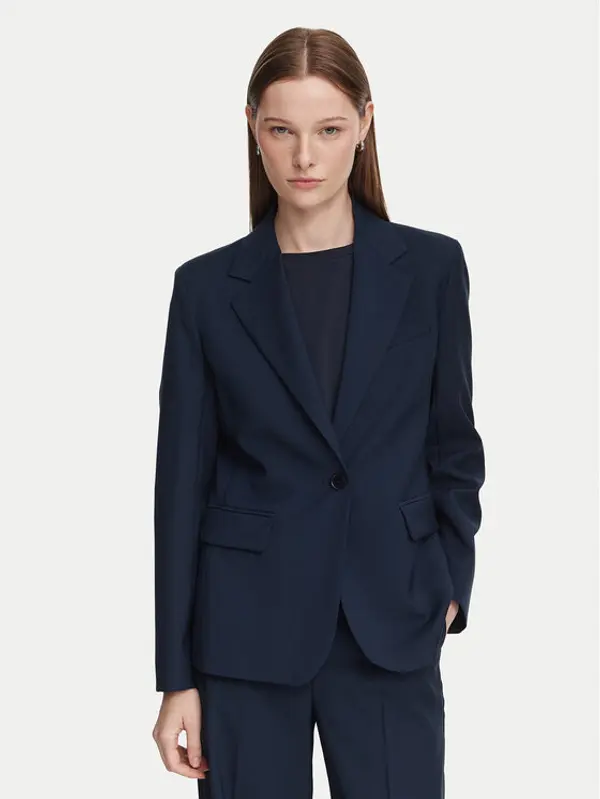 Weekend Max Mara Weekend Max Mara Sakoi Lamine 2625046081 Tamnoplava Regular Fit