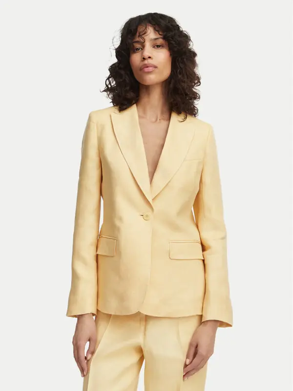 Weekend Max Mara Weekend Max Mara Sakoi Nalut 2615041072 Žuta Regular Fit
