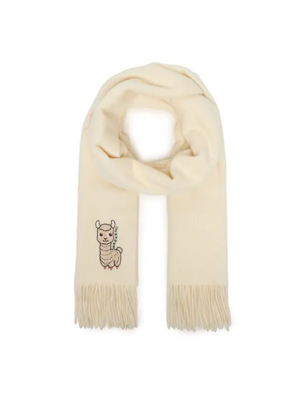 Weekend Max Mara Weekend Max Mara Šal Fascia 2615541034 Écru