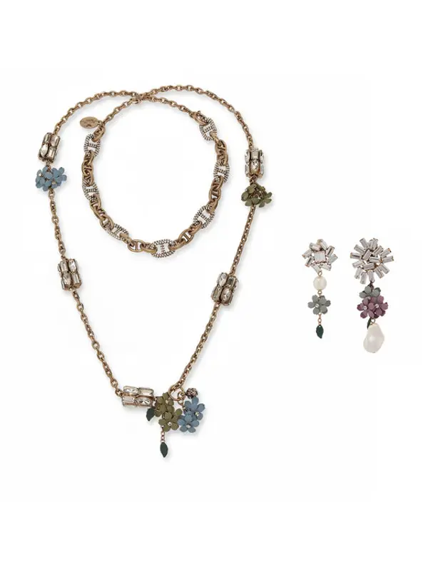Weekend Max Mara Weekend Max Mara Set ogrlica i naušnice 2615751094650 Zlatna