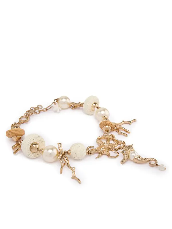 Weekend Max Mara Weekend Max Mara Set ogrlica i naušnice Pevera 2615751095650 Zlatna