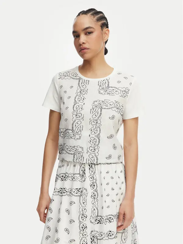 Weekend Max Mara Weekend Max Mara T-shirt Genio 2615941072 Bijela Regular Fit