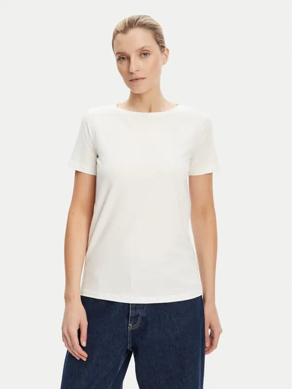Weekend Max Mara Weekend Max Mara T-shirt Multib 2525976011 Bijela Regular Fit