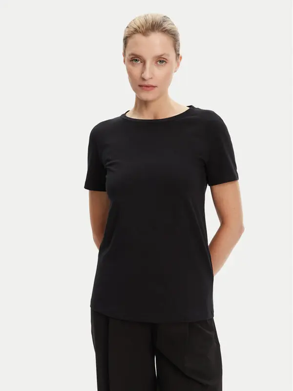Weekend Max Mara Weekend Max Mara T-shirt Multib 2525976011 Crna Regular Fit