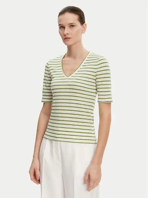 Weekend Max Mara Weekend Max Mara T-shirt Opzione 2515941012 Zelena Regular Fit