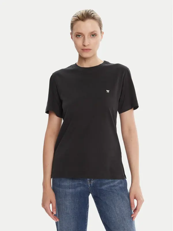 Weekend Max Mara Weekend Max Mara T-shirt Venaco 2525976021 Crna Regular Fit