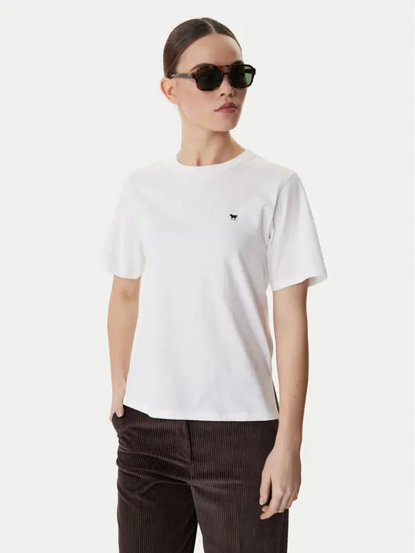 Weekend Max Mara Weekend Max Mara T-shirt Venaco 2615971031 Bijela Relaxed Fit