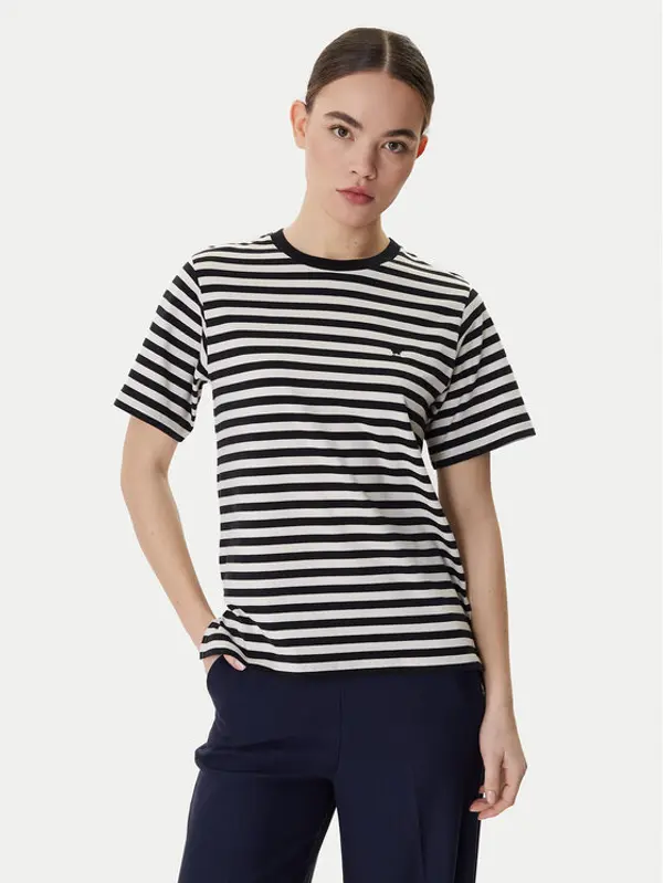 Weekend Max Mara Weekend Max Mara T-shirt Venaco 2615971031 Crna Relaxed Fit