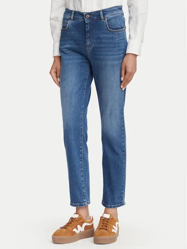 Weekend Max Mara Weekend Max Mara Traperice Lana 2625186071 Tamnoplava Straight Leg