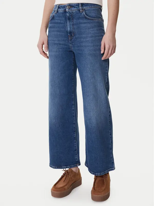 Weekend Max Mara Weekend Max Mara Traperice Pulvino 2615181061 Tamnoplava Wide Leg