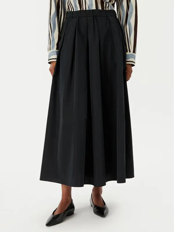 Weekend Max Mara Weekend Max Mara Trapez suknja Curvato 2615101051 Crna Regular Fit