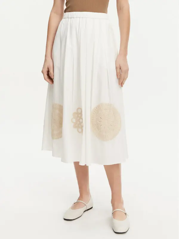 Weekend Max Mara Weekend Max Mara Trapez suknja Orme 2515101092 Šarena Regular Fit