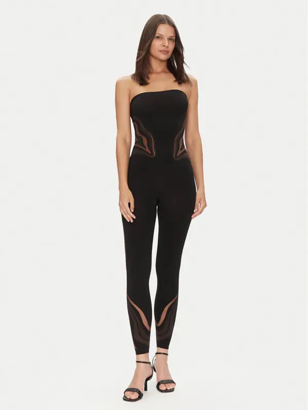 Wolford Wolford Kombinezon Venus 57177 Crna Slim Fit