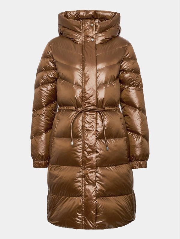 Woolrich Woolrich Pernata jakna Aliquippa CFWWOU0719FRUT3085 Smeđa Regular Fit