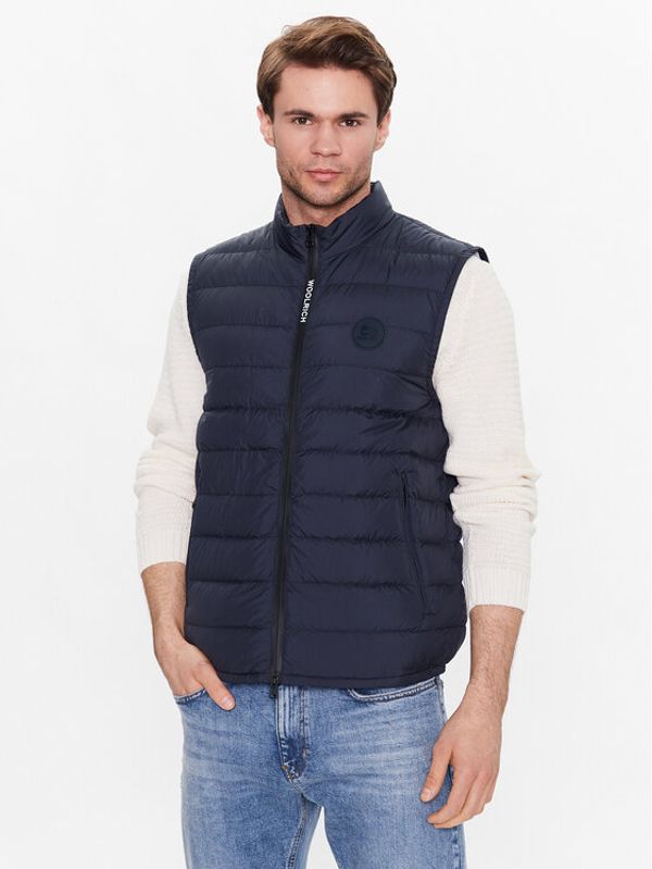 Woolrich Woolrich Prsluk Sundance CFWOOU0698MRUT2635 Tamnoplava Regular Fit