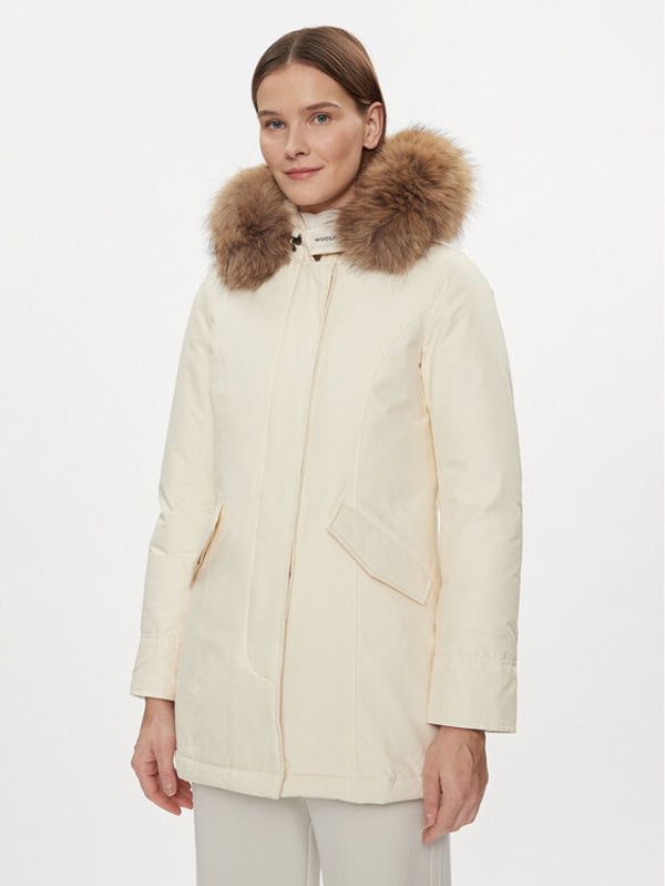 Woolrich Woolrich Zimska jakna Arctic Raccoon CFWWOU0538FRUT0001 Écru Regular Fit