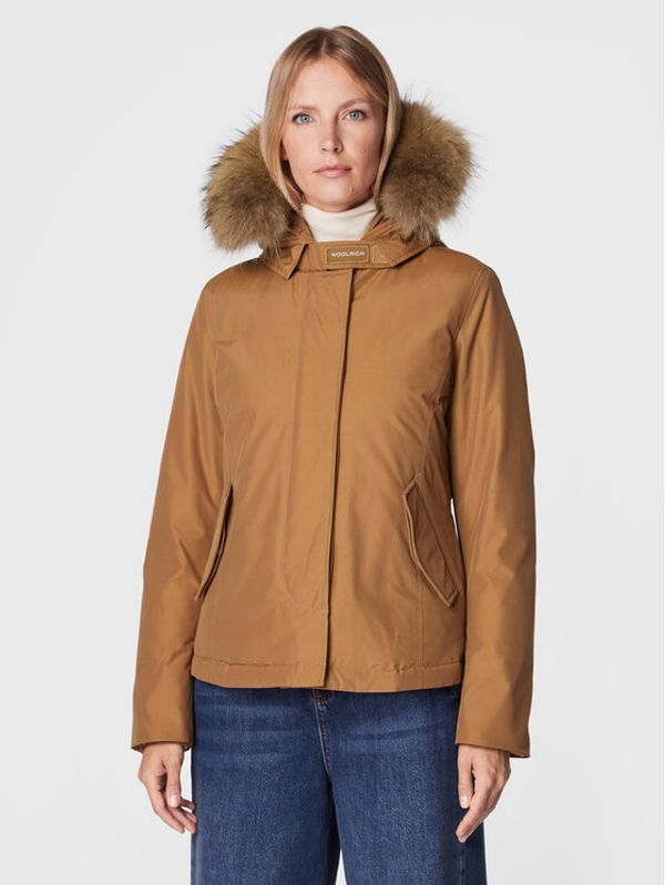 Woolrich Woolrich Zimska jakna Arctic Raccoon CFWWOU0548FRUT0001 Smeđa Regular Fit