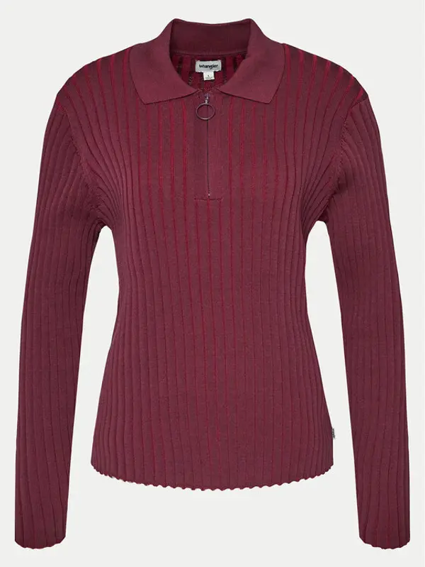 Wrangler Wrangler Džemper 112356484 Ljubičasta Regular Fit