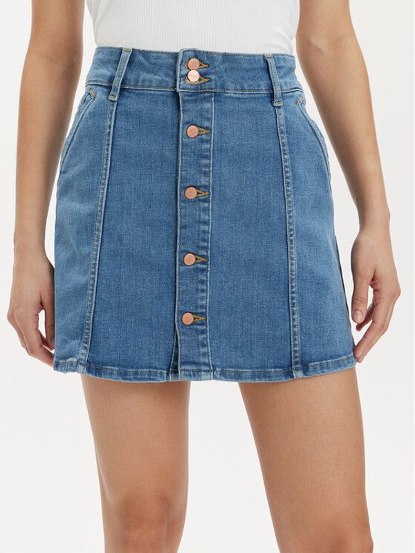 Wrangler Wrangler Jeans suknja 112352524 Plava Regular Fit