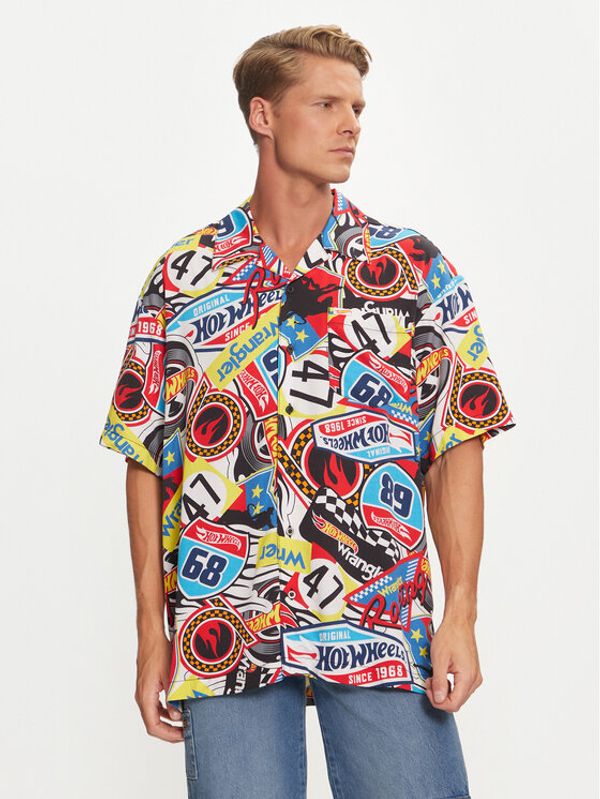 Wrangler Wrangler Košulja Hot Wheels 112357912 Šarena Relaxed Fit