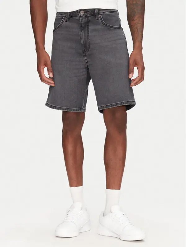 Wrangler Wrangler Kratke traperice Frontier 112364834 Siva Relaxed Fit