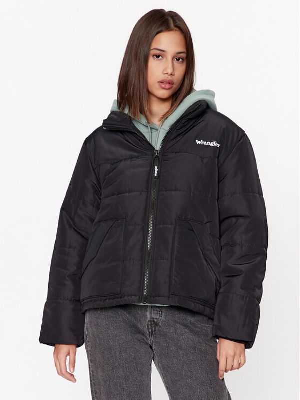 Wrangler Wrangler Pernata jakna Western 112342700 Crna Regular Fit