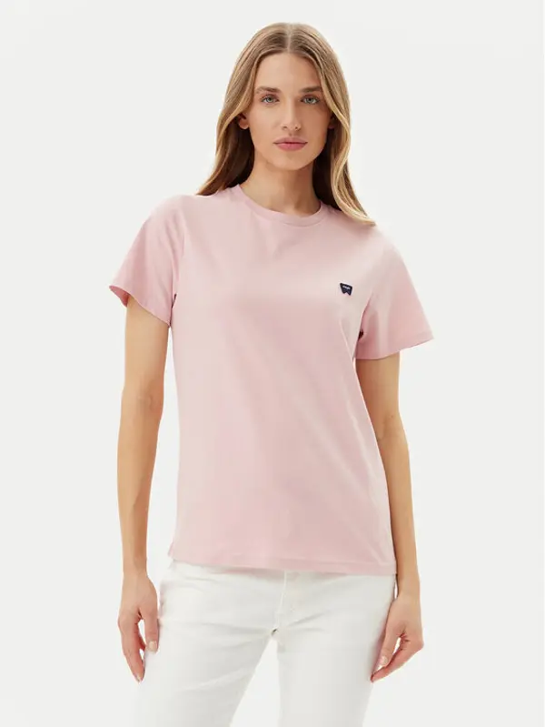 Wrangler Wrangler T-shirt 112362576 Ružičasta Regular Fit