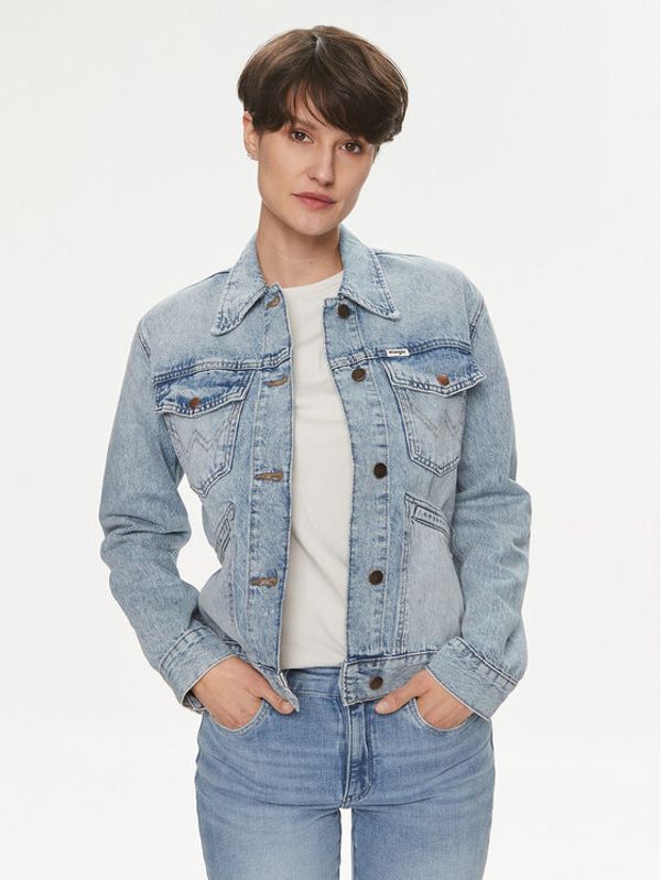 Wrangler Wrangler Traper jakna Heritage 112350342 Plava Regular Fit