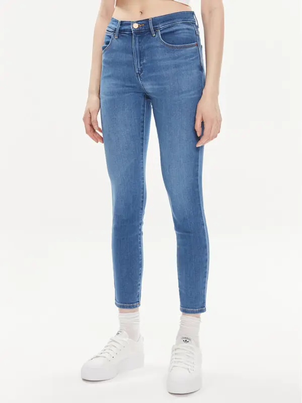 Wrangler Wrangler Traperice 112350940 Plava Skinny Fit