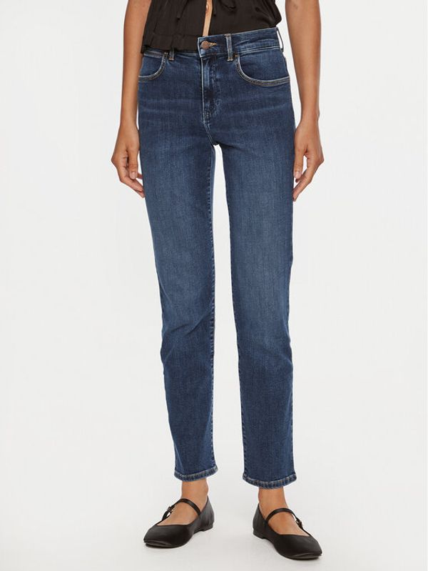 Wrangler Wrangler Traperice 112356621 Tamnoplava Slim Fit